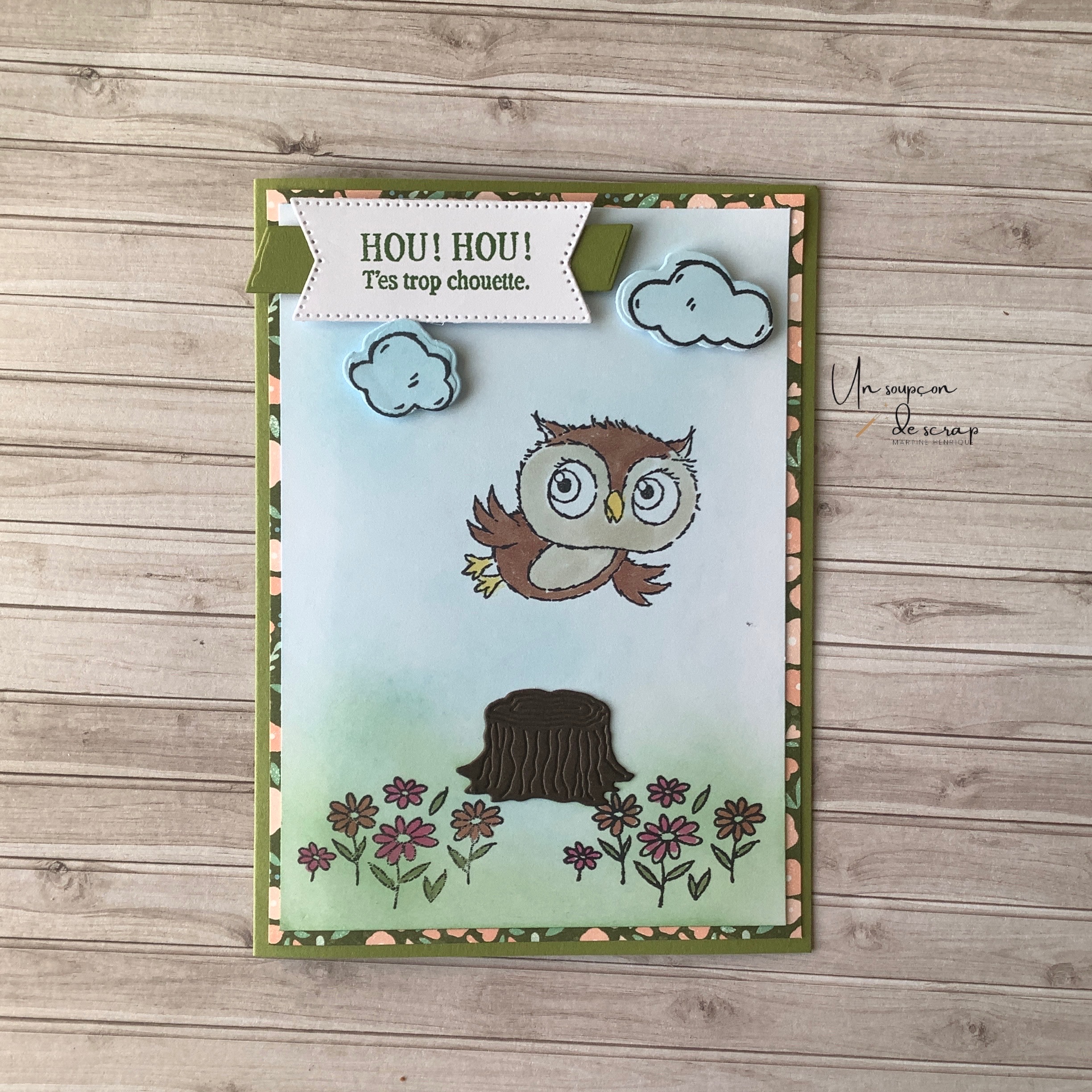 Matrices De Découpe Chouette Sur Branche – Pochoir Scrapbooking & Cartes 8x8 Cm – Idéal Pour Bricolage Créatif & Gaufrage